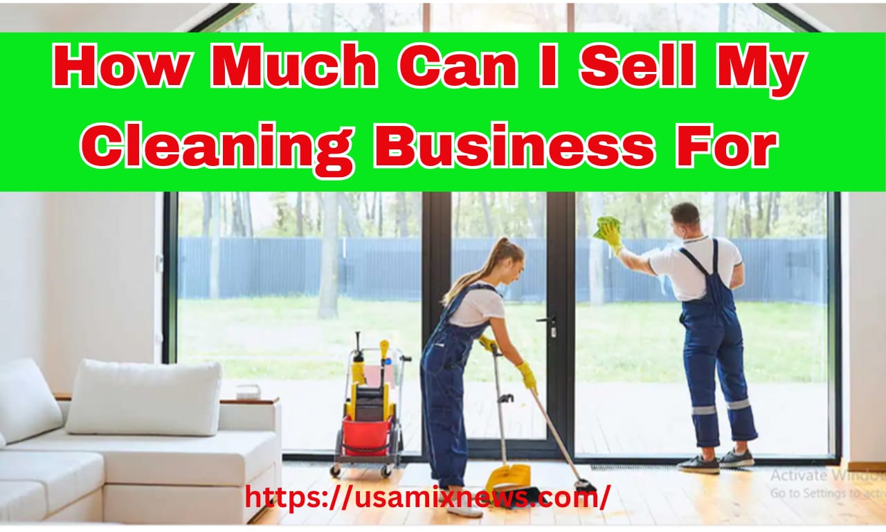 How Much Can I Sell My Cleaning Business For